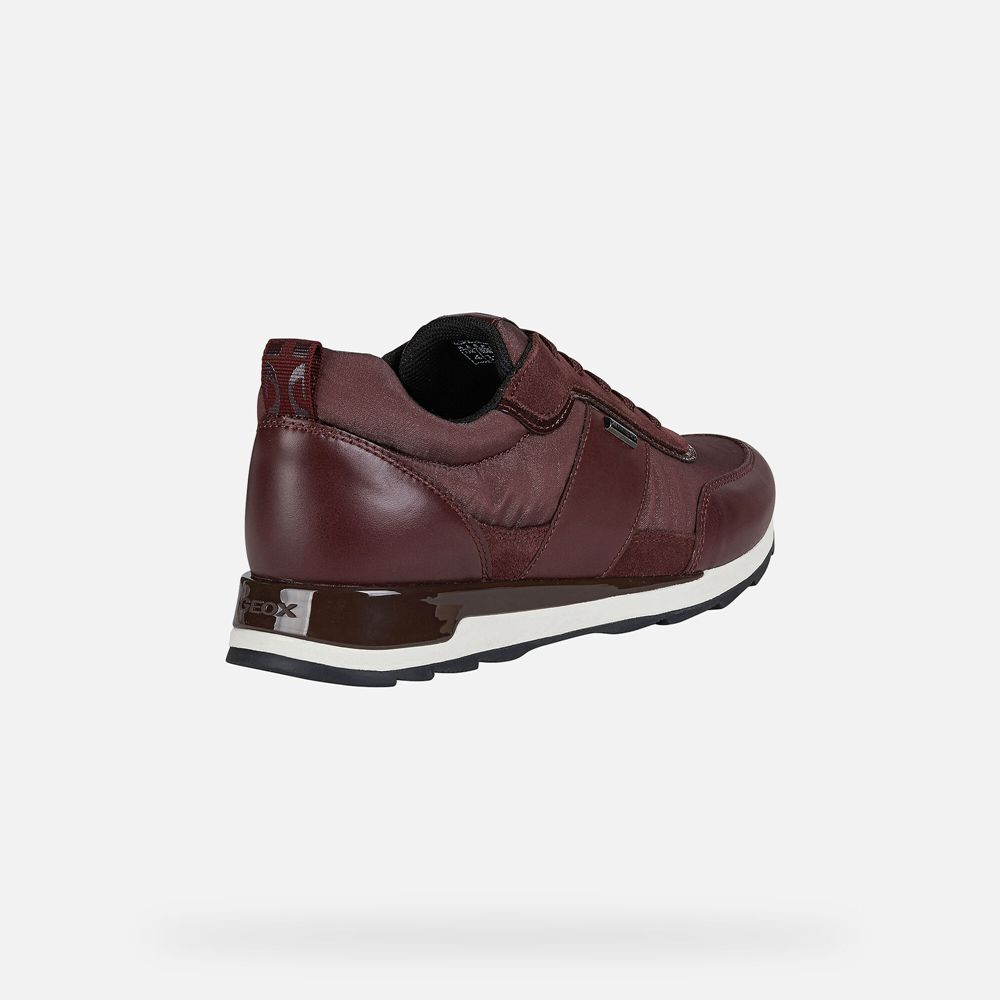 Geox Bayan Spor Ayakkabı Bordo - New Aneko B Abx - ITG-894371